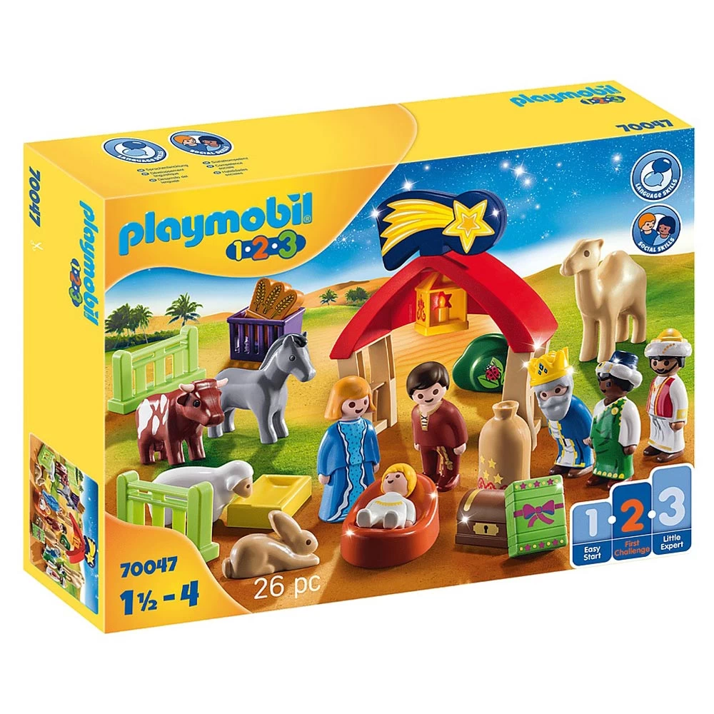 playmobil - 1.2.3 scena de craciun
