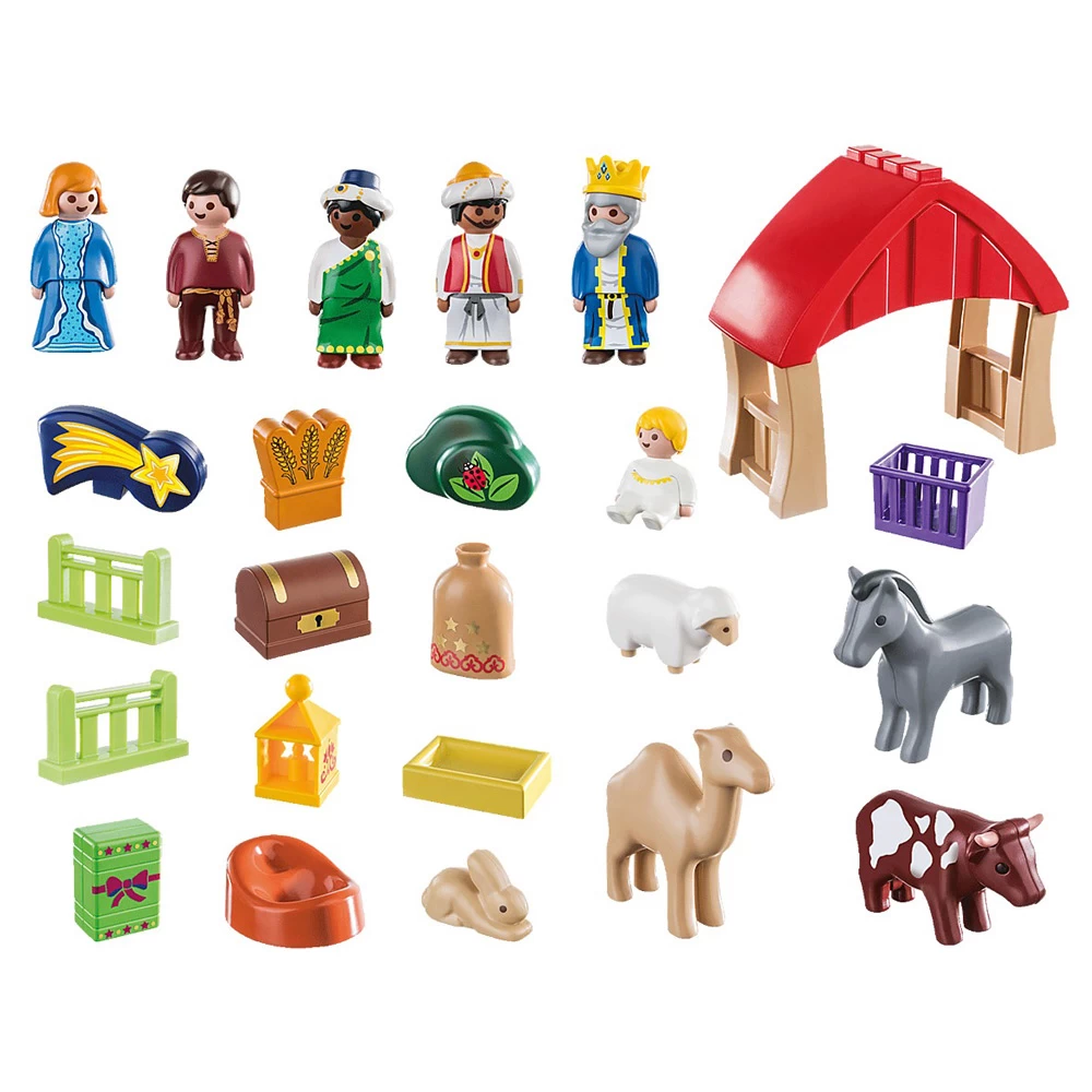 playmobil - 1.2.3 scena de craciun