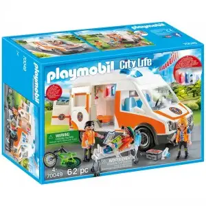 AMBULANTA CU LUMINI INTERMITENTE