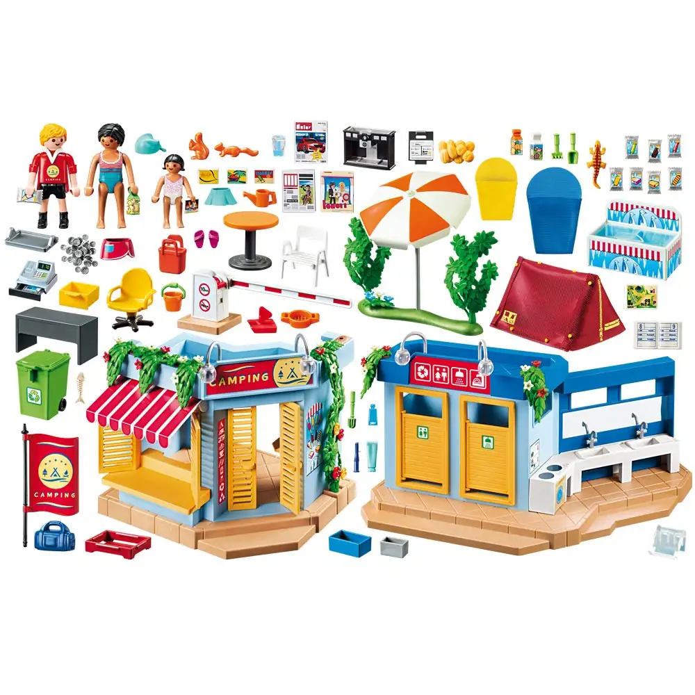 set camping la plaja