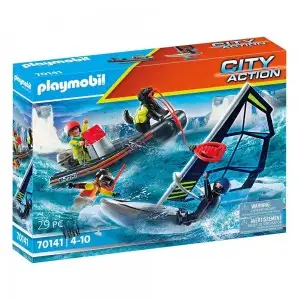 PLAYMOBIL - ECHIPA DE SALVARE CU CAINE