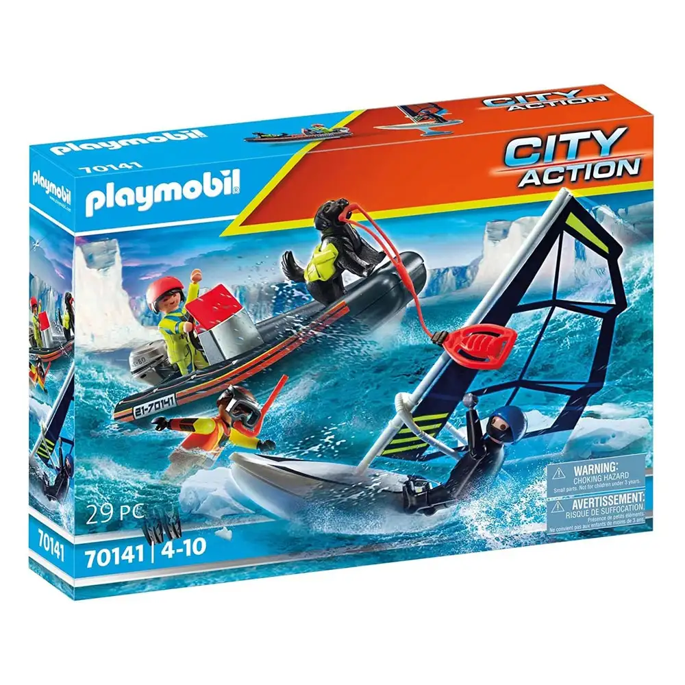 playmobil - echipa de salvare cu caine