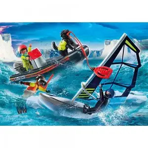 PLAYMOBIL - ECHIPA DE SALVARE CU CAINE
