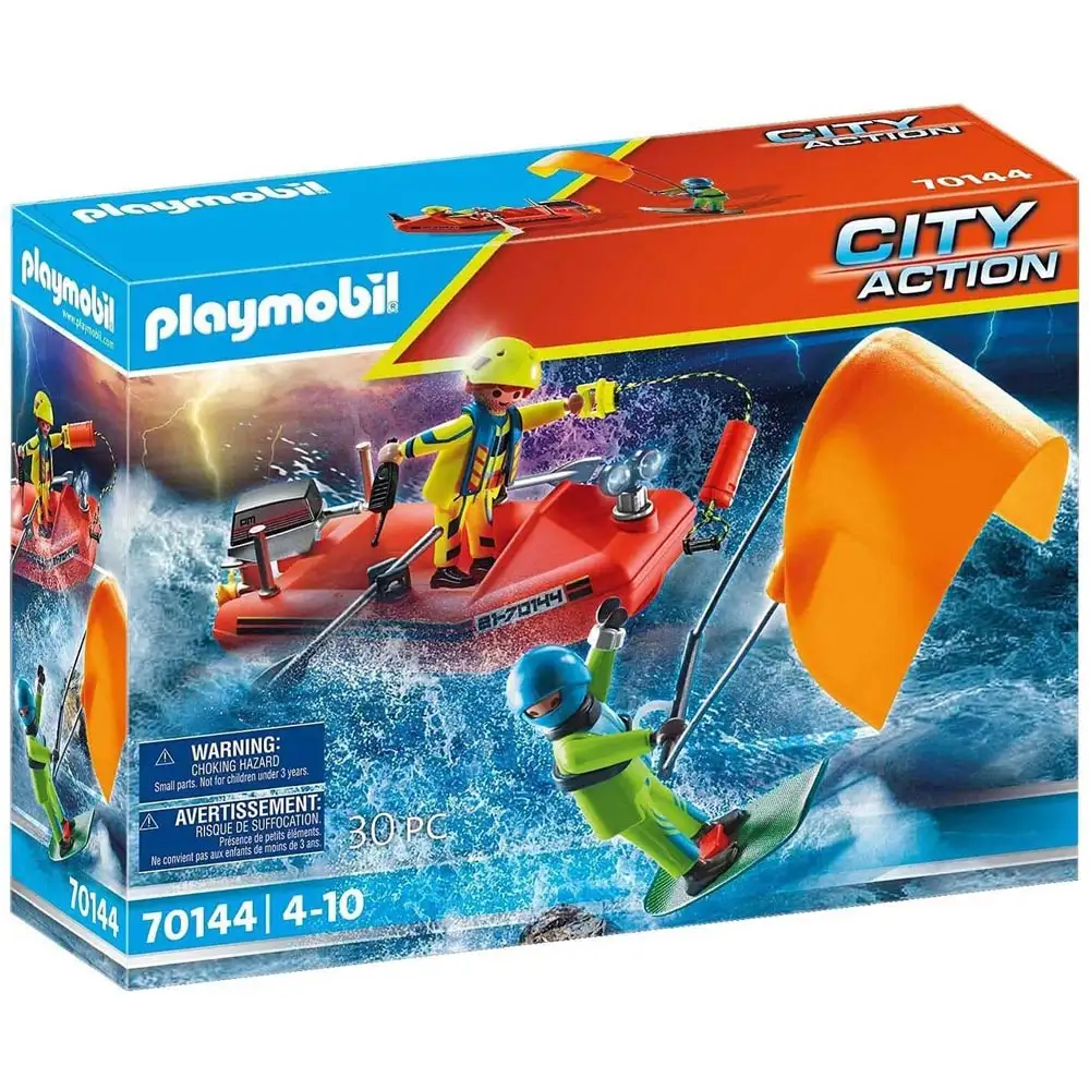 playmobil - salvamar cu barca de viteza
