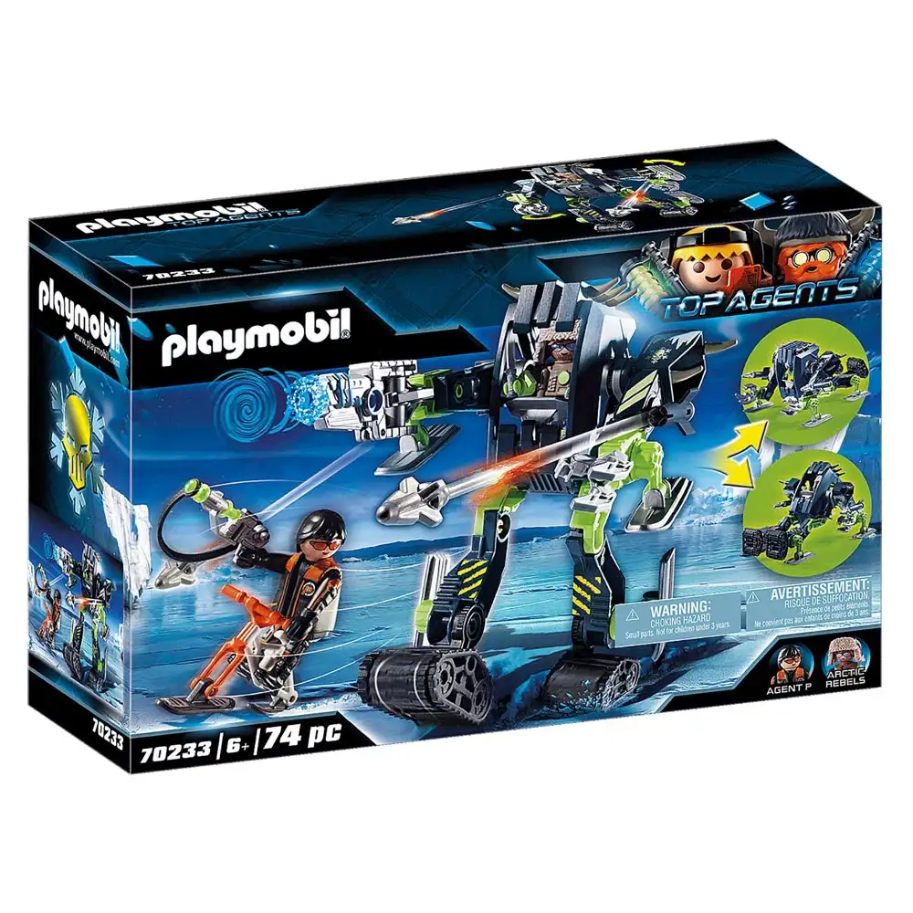 playmobil - robotul ghetii si rebeli arctici