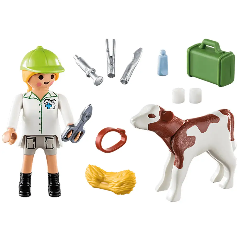 veterinar cu vitel