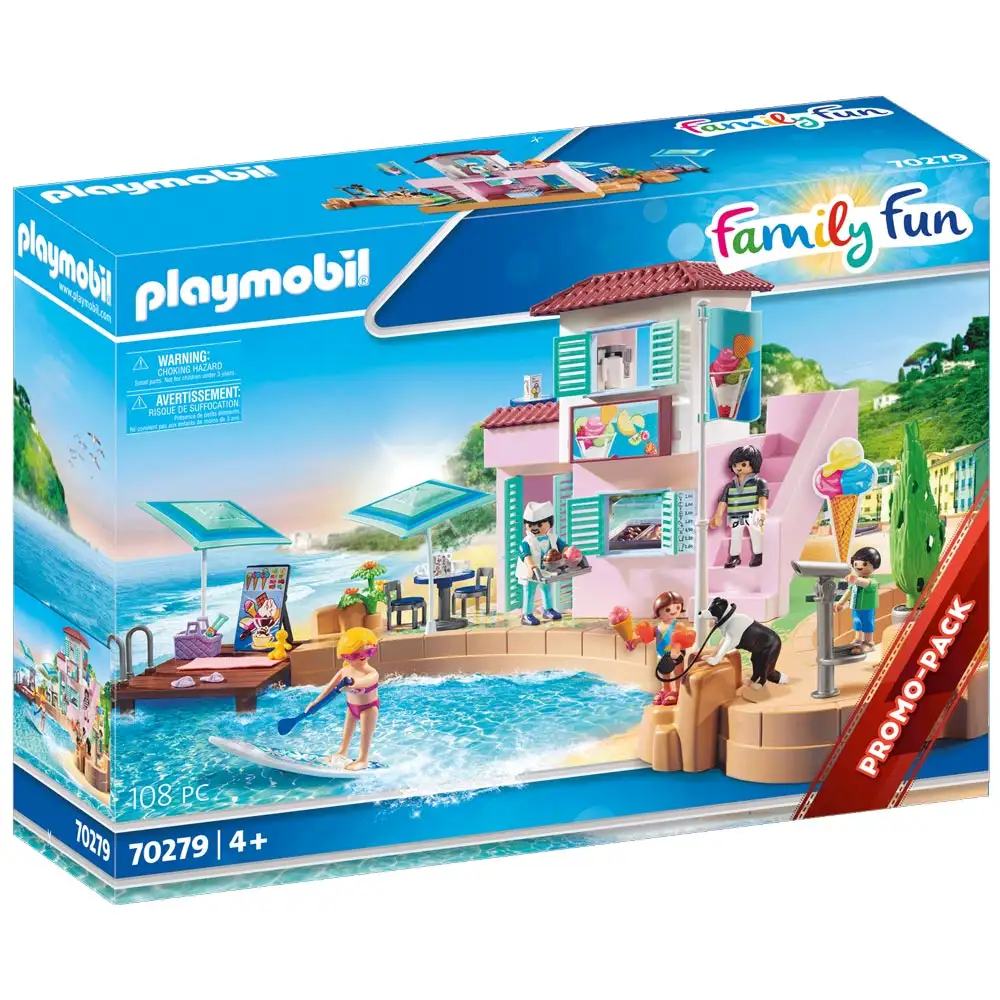 magazin de inghetata pe plaja