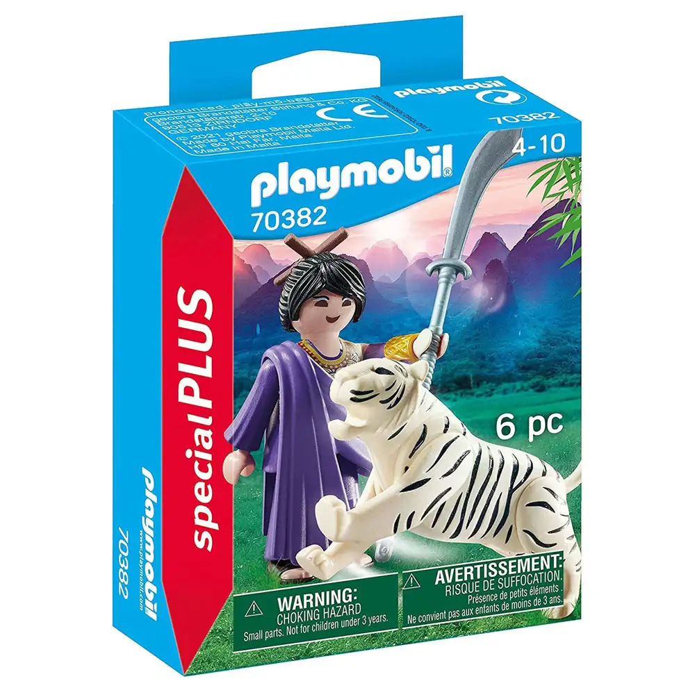 playmobil - luptator cu tigru
