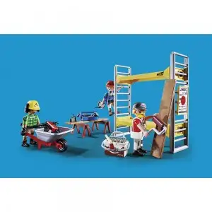 PLAYMOBIL - MUNCITORI CU SCHELA