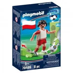PLAYMOBIL - JUCATOR DE FOTBAL POLONIA