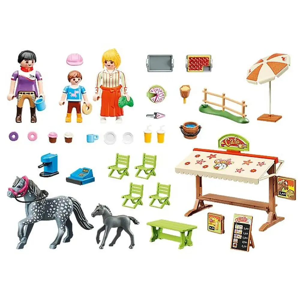 playmobil - cafeneaua poneilor
