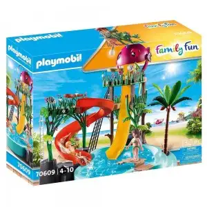 PLAYMOBIL - PARC ACVATIC CU TOBOGANE