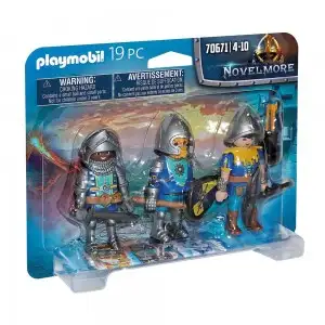 PLAYMOBIL - SET 3 FIGURINE NOVELMORE