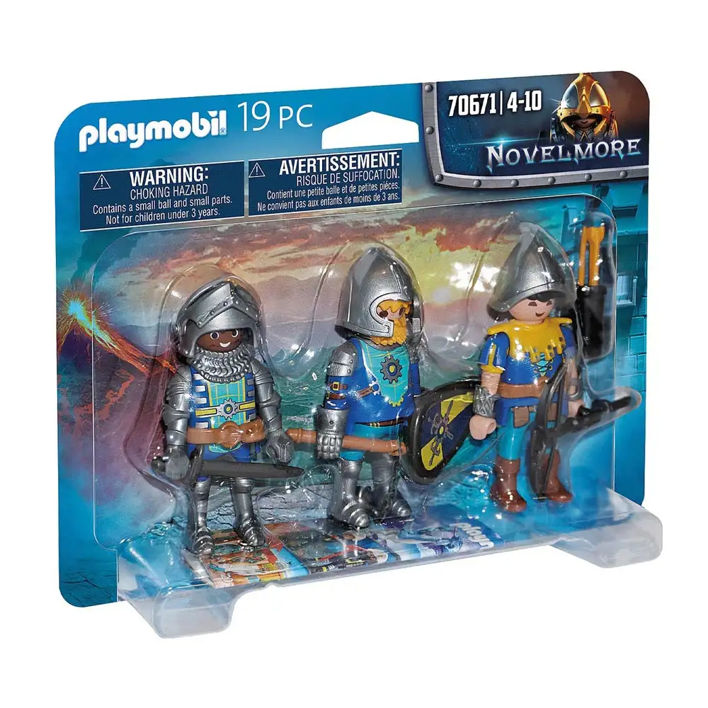 playmobil - set 3 figurine novelmore