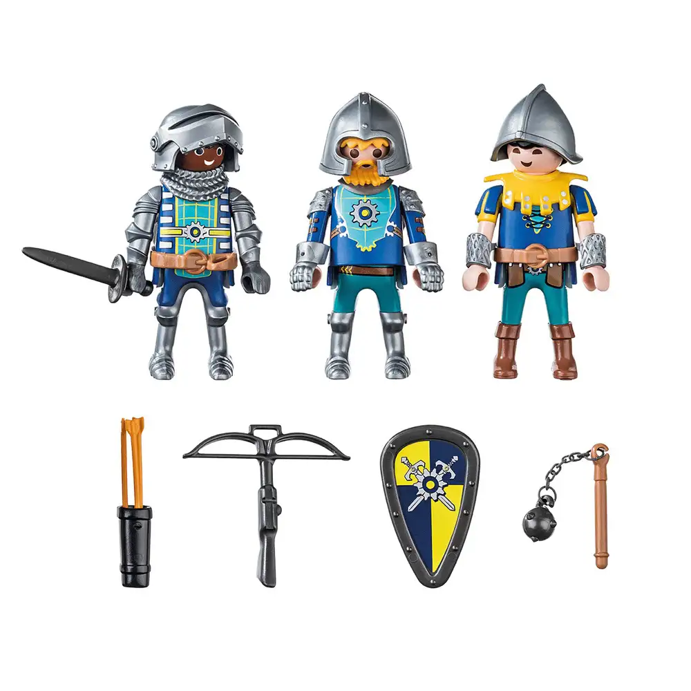 playmobil - set 3 figurine novelmore