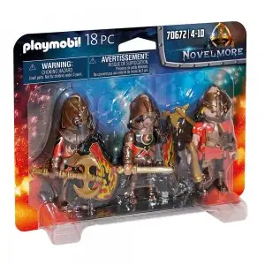 SET 3 FIGURINE BANDITI BURNHAM