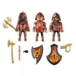 SET 3 FIGURINE BANDITI BURNHAM