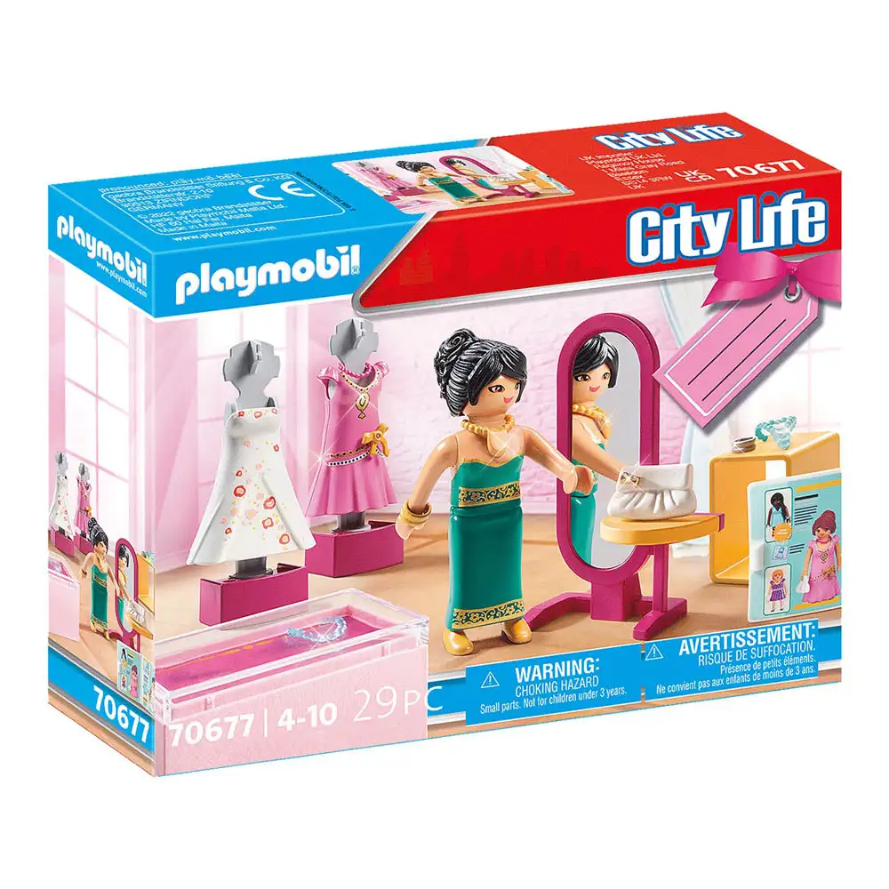 playmobil - set cadou butic de haine