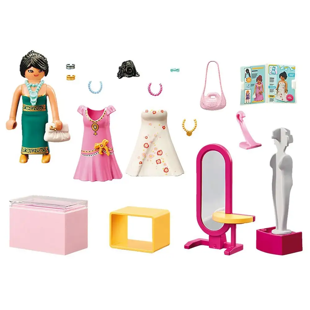 playmobil - set cadou butic de haine