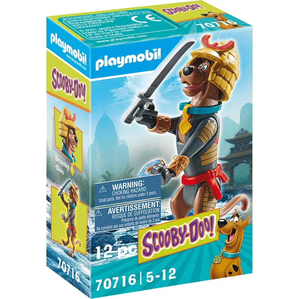 figurina de colectie - scooby-doo! samurai