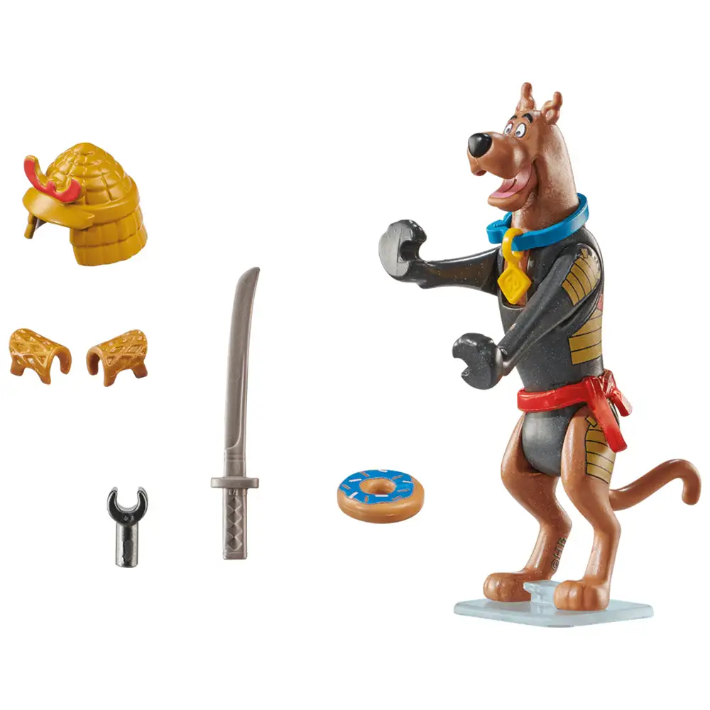figurina de colectie - scooby-doo! samurai