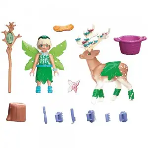 FOREST FAIRY CU ANIMALUL DE SUFLET