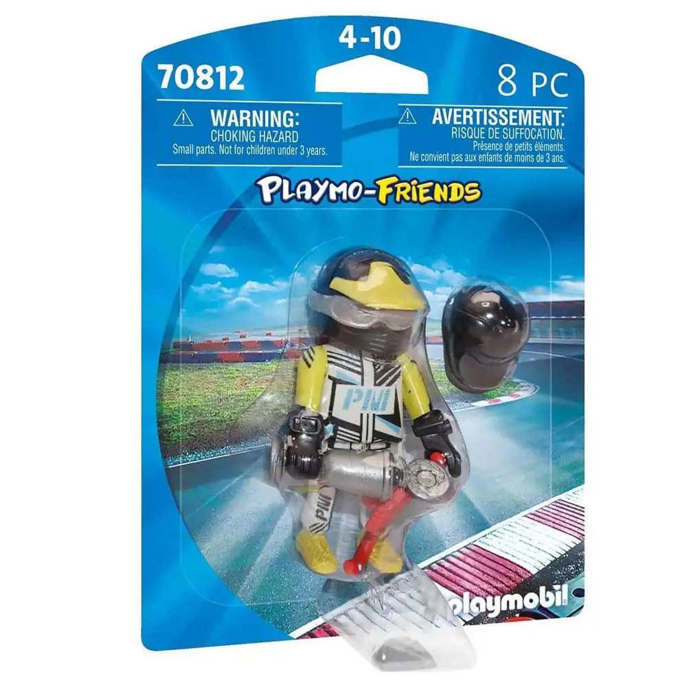 playmobil - figurina sofer de curse