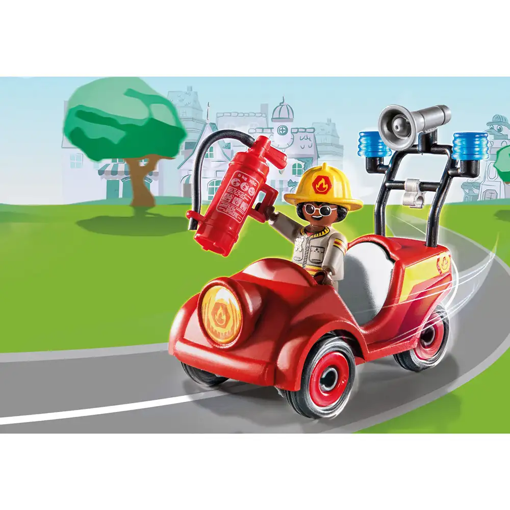 playmobil - d.o.c - masinuta de pompieri