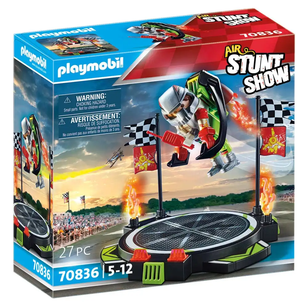 playmobil - stunt show - cascador cu jetpack