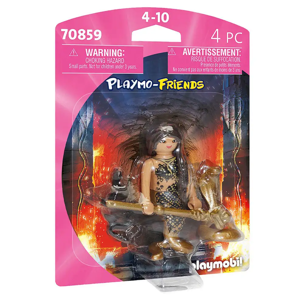 playmobil - figurina femeie cu sarpe