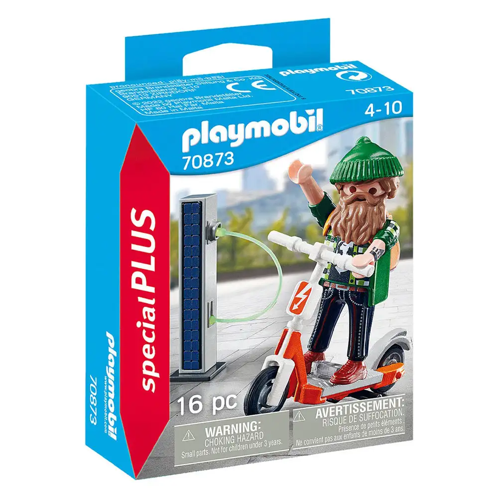 playmobil - hipster cu scuter