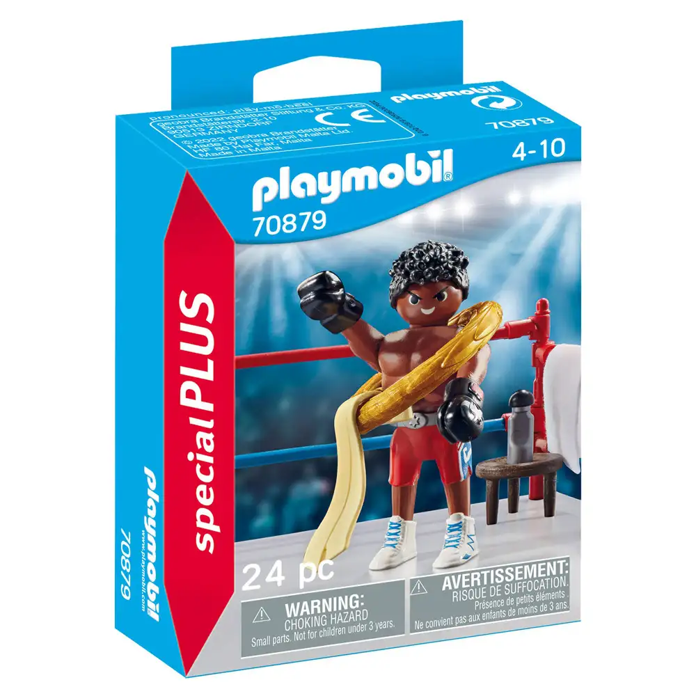playmobil - campion de box