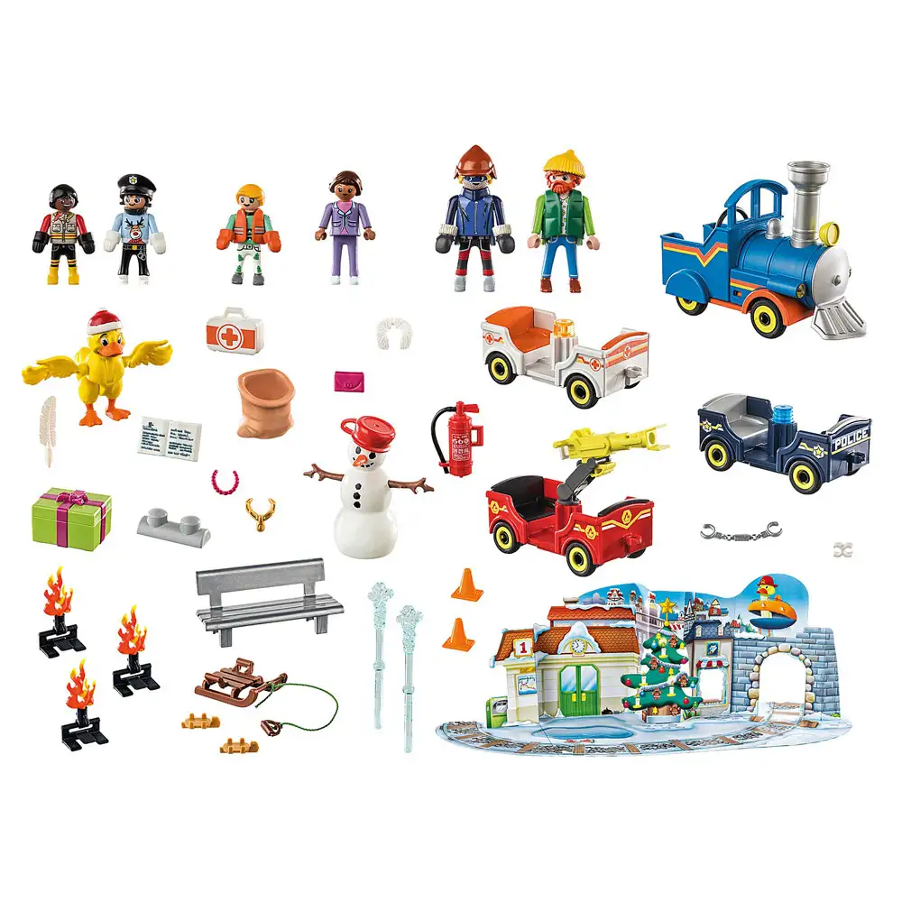 playmobil - calendar craciun - duck on call