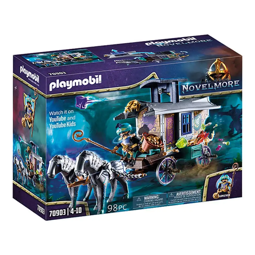 playmobil - violet vale - trasura negustorului