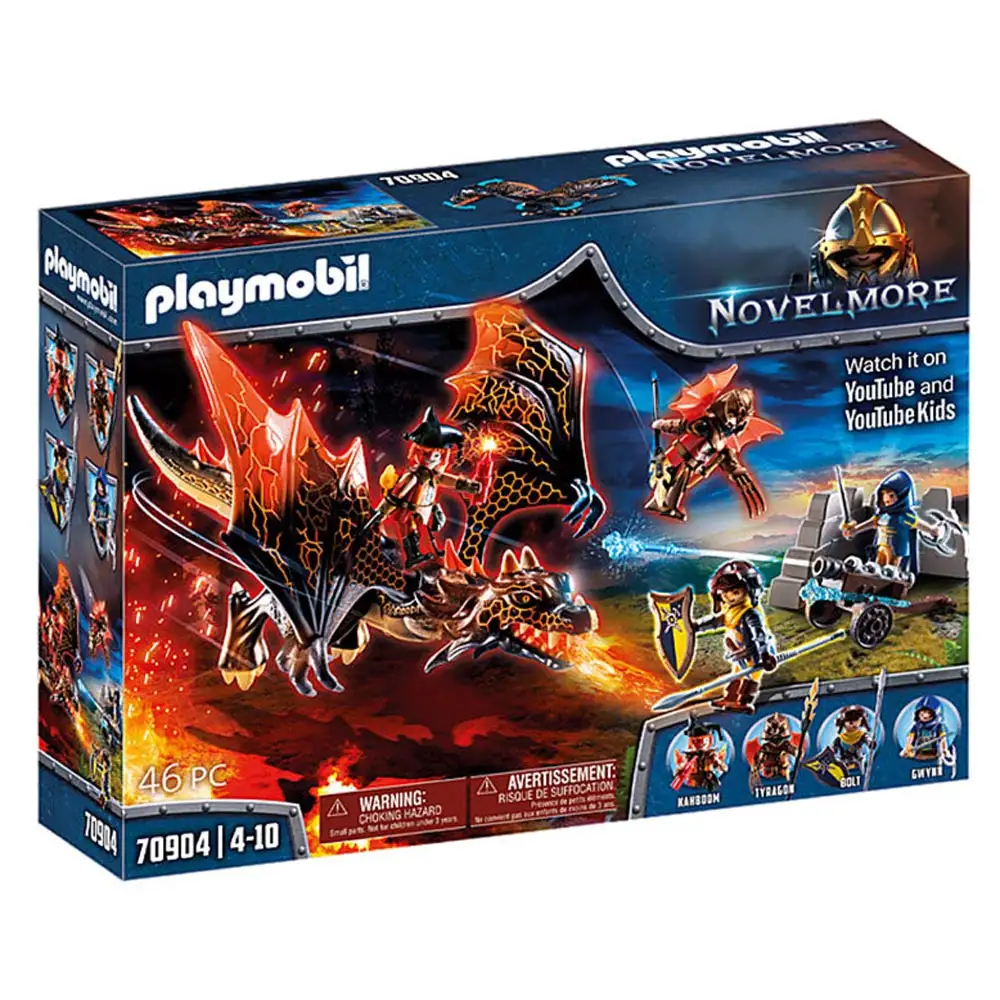playmobil - novelmore - atacul dragonului