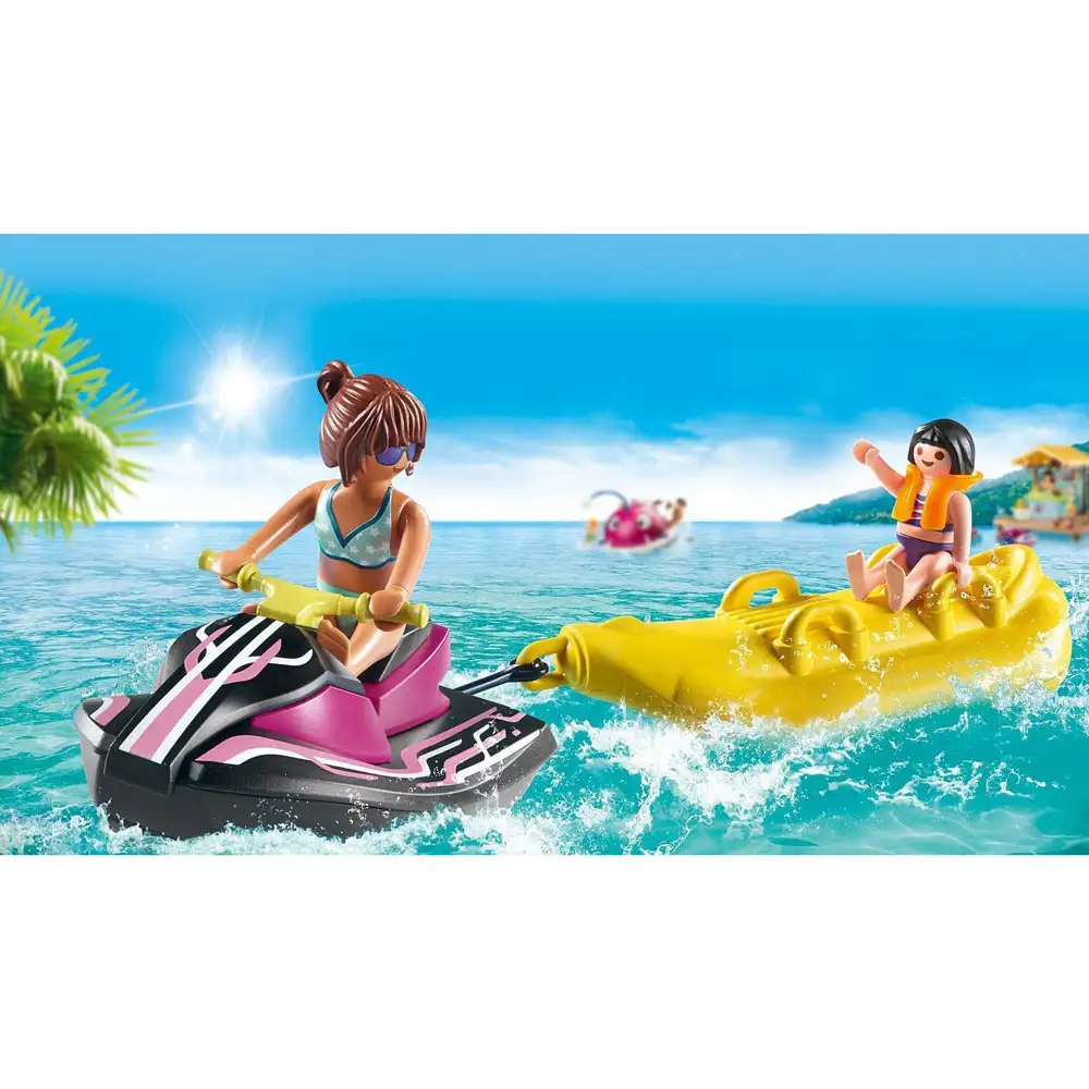 playmobil - scuter de apa si barcuta banana
