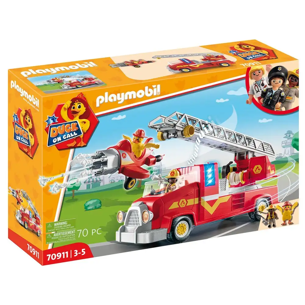 playmobil - d.o.c - camion de pompieri