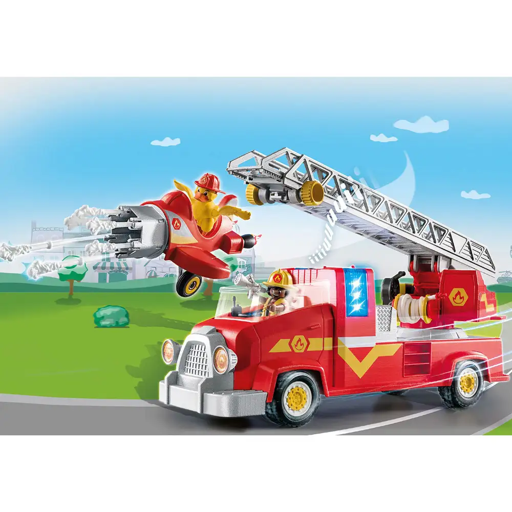 playmobil - d.o.c - camion de pompieri