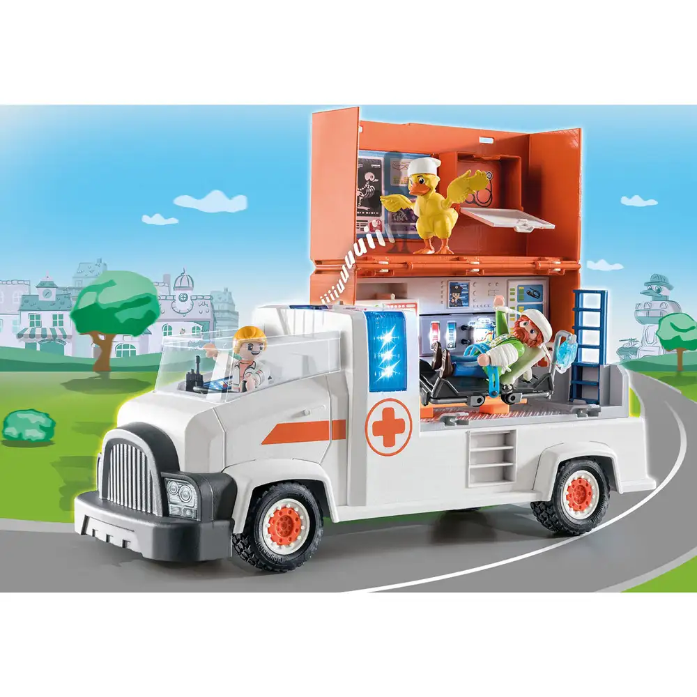 playmobil - d.o.c - camion de salvare