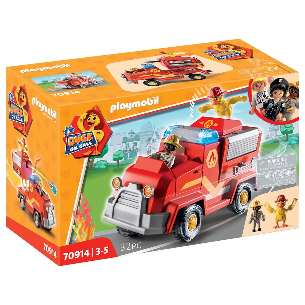 playmobil - d.o.c - masina de pompieri