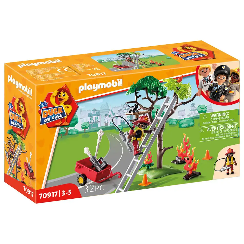 playmobil - d.o.c - actiunea pompierilor