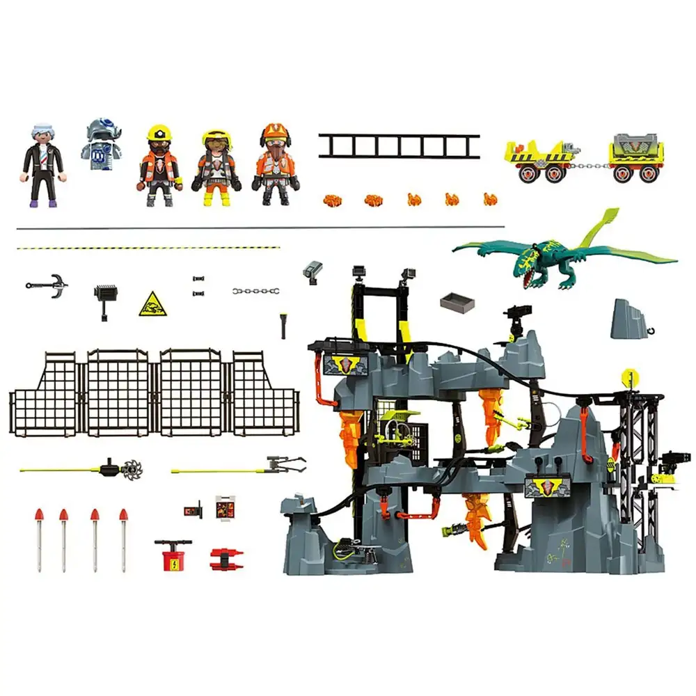 playmobil - mina dinozaurilor