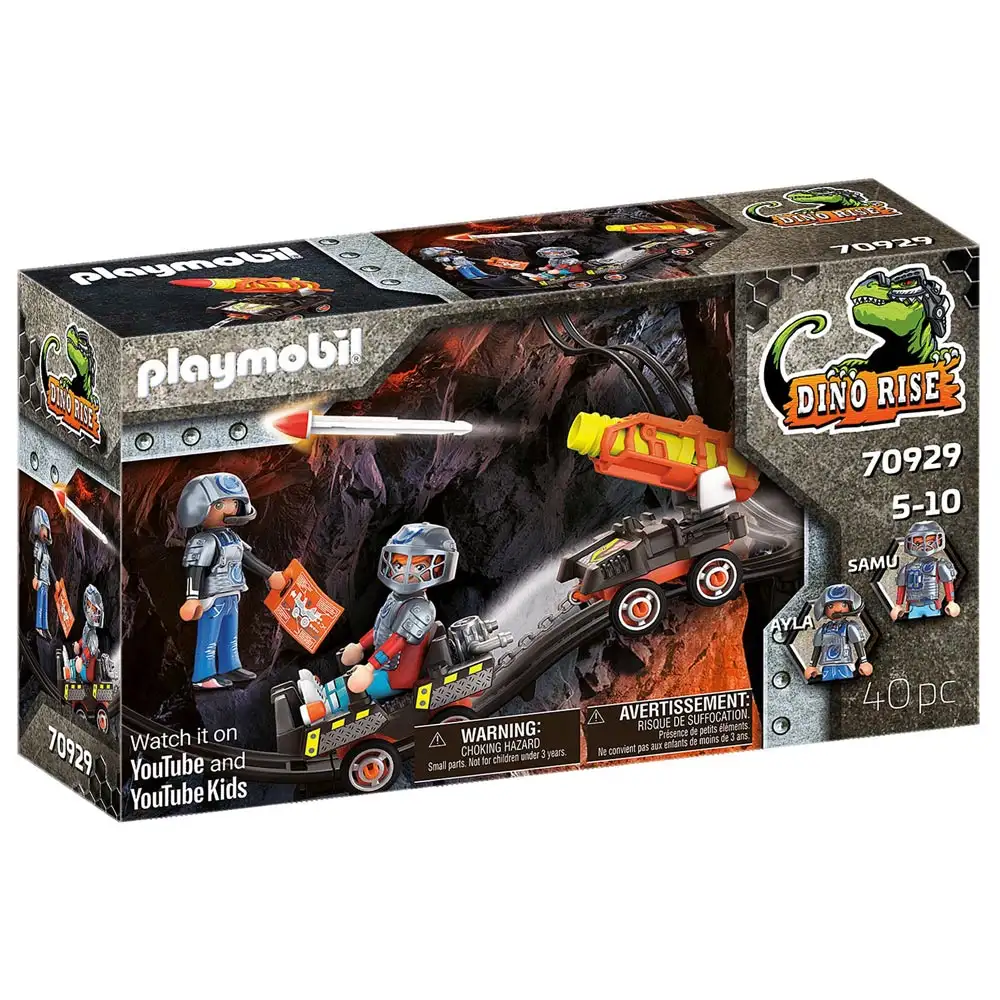playmobil - racheta din mina