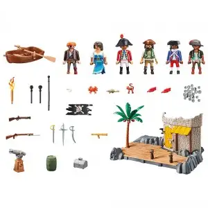 PLAYMOBIL - CREEAZA PROPRIA FIGURINA - INSULA PIRATILOR