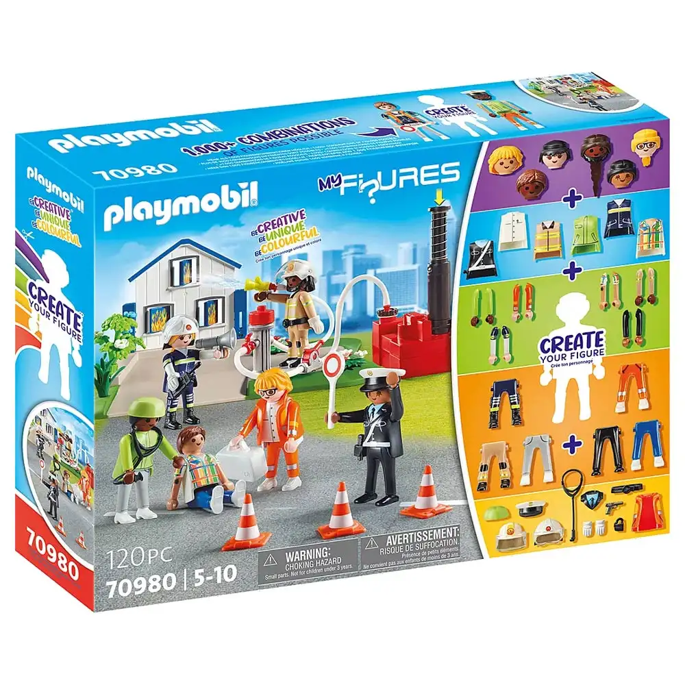 playmobil - creeaza propria figurina - misiunea de salvare