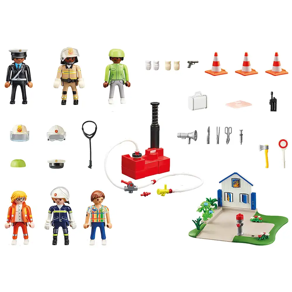 playmobil - creeaza propria figurina - misiunea de salvare