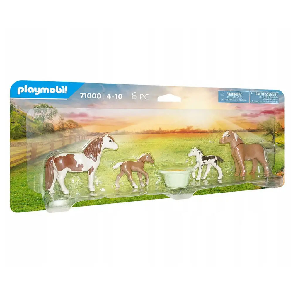 playmobil - set 2 cai islandezi cu manji