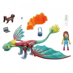 PLAYMOBIL - DRAGONS: FEATHERS & ALEX