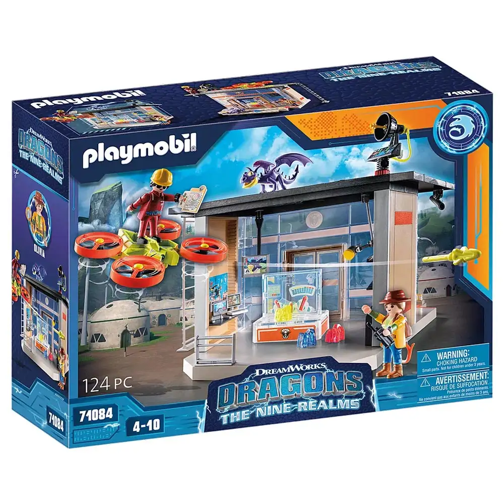 playmobil - dragons: laboratorul lui icaris
