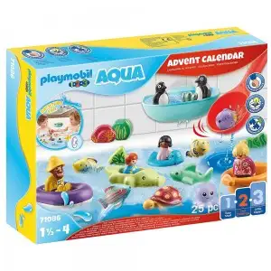 Playmobil - 1.2.3 Calendar Craciun - Distractie Pe Apa